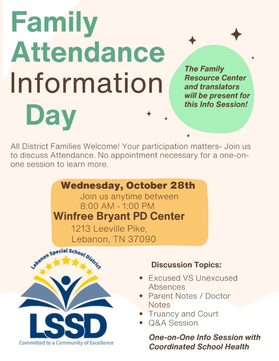 Attendance Info Flyer in Spanish
